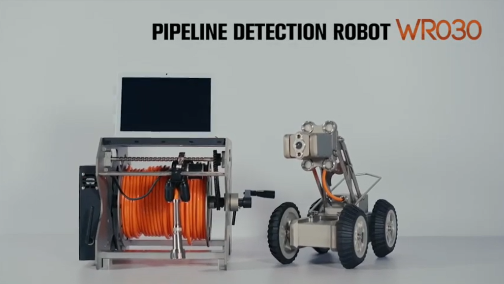 SPRIDRAIN, Robotic Pipe Inspection Camera, Sewer Camera
