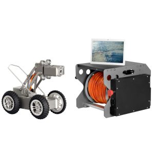 Robotic Pipe Inspection Camera 2M HD Waterproof IP68 Automatic Robotic CCTV Pipe Inspection Camera Romote Control Pipelines Sewer Crawler Robot System